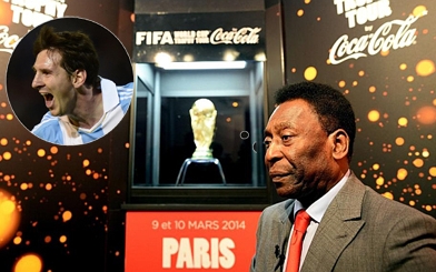 Pele ám chỉ Messi thất bại tại World Cup 2014